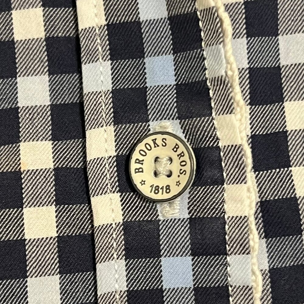 Brooks Brothers Women's Gingham Button Down Shirt - Picture 6 of 16